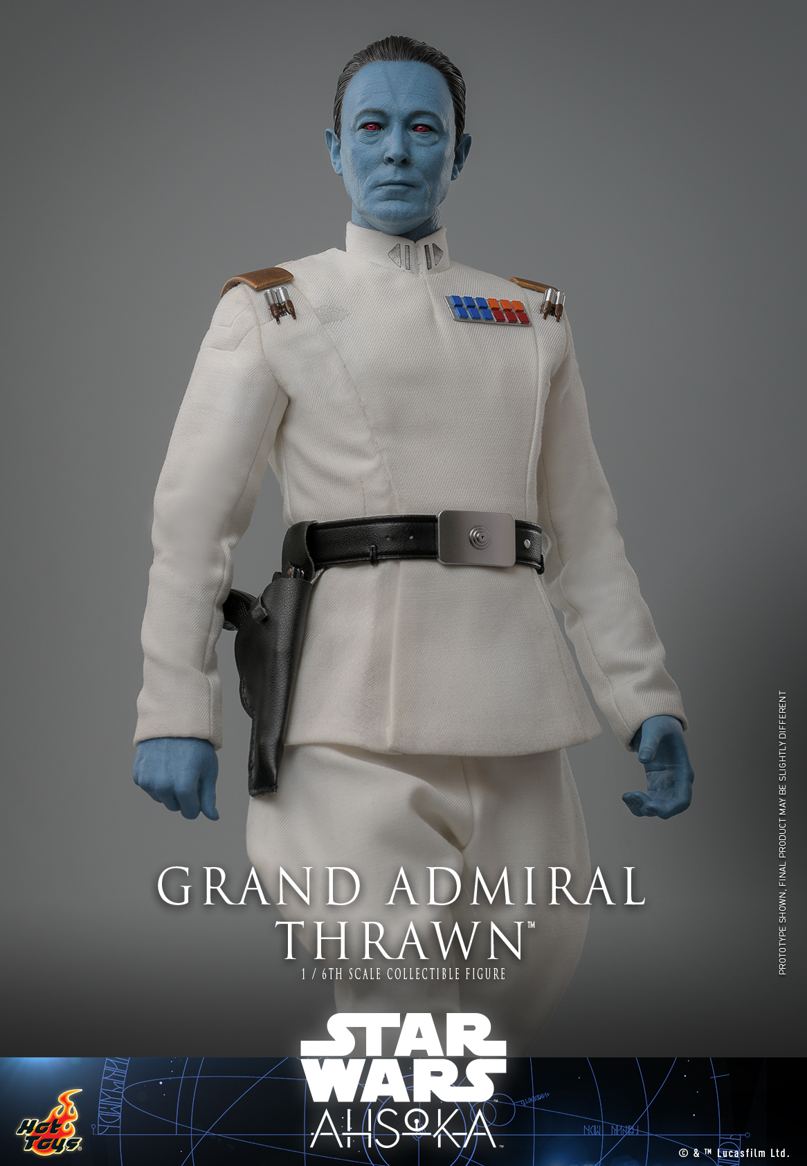 Hot Toys TMS116 1/6 Star Wars: Ahsoka - Grand Admiral Thrawn