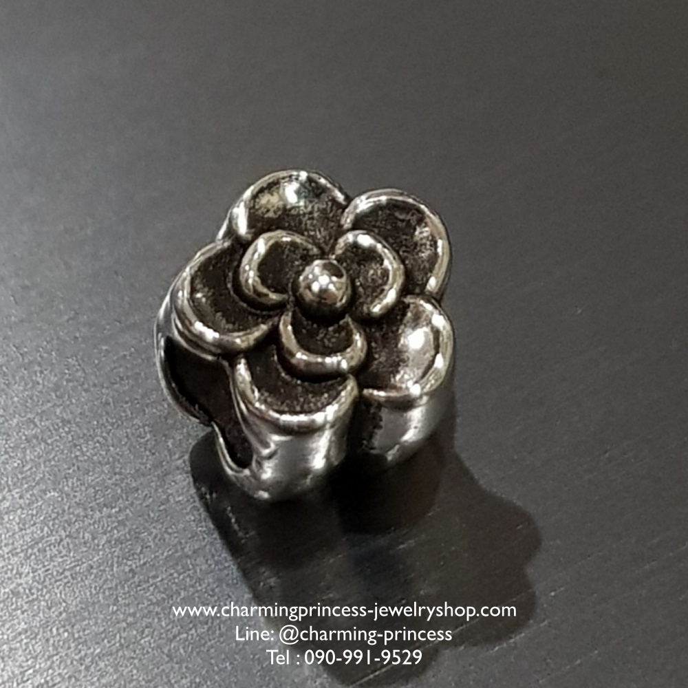 ตัวคั่นดอกไม้สไตล์แพนดอร่า Pandora Inspired 925 Sterling Silver