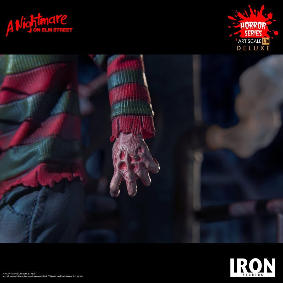 Iron Studios Deluxe Arts Scale 1/10 A Nightmare on Elm Street - Freddy Krueger