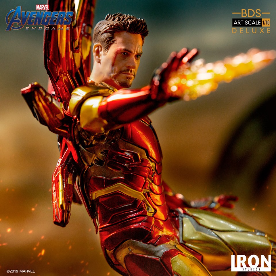 Iron Studios BDS Deluxe Art Scale 1/10 Avengers Endgame - Iron Man Mark LXXXV