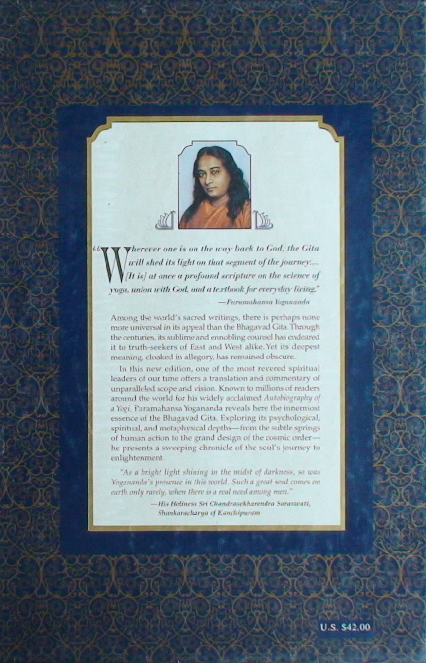 God Talks With Arjuna: The Bhagavad Gita: Royal Science of God Realization (2 Volume Set Hardcover – Box set)