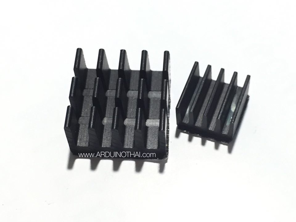 Raspberry Pi Heatsink (อลูมิเนียมสีดำ)