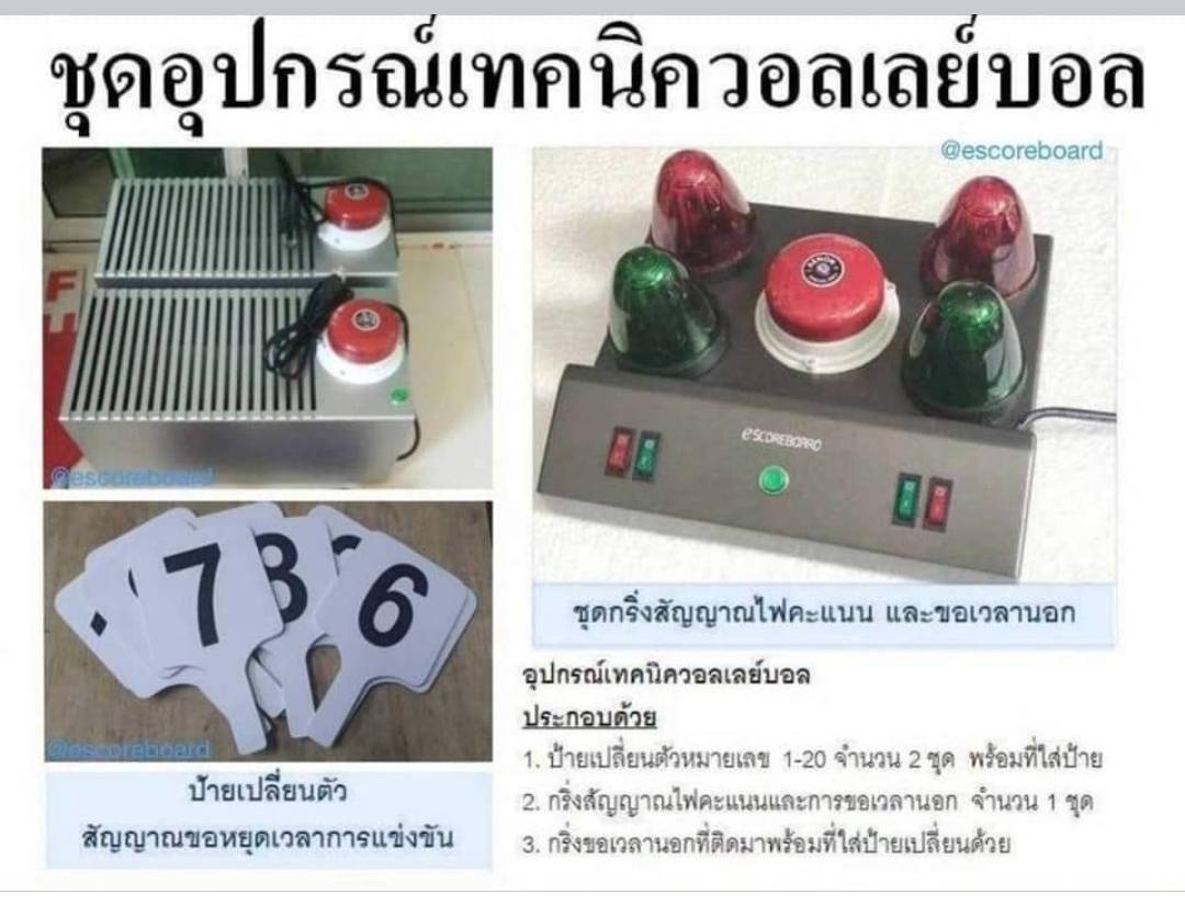 อุปกรณ์เทคนิควอลเล่ยบอล