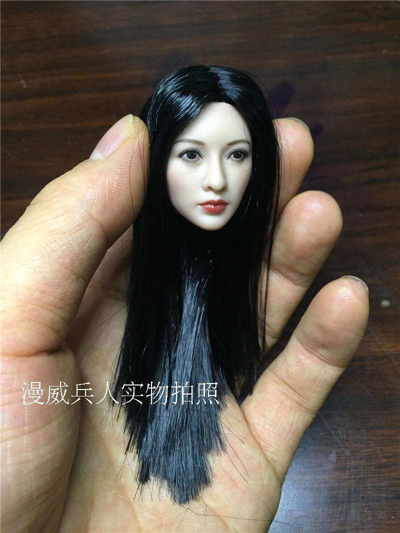 T-08C,D Asian beauty - Liu Yan head