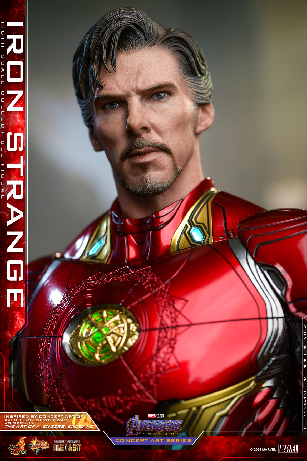 Hot Toys MMS606D41 1/6 Avengers: Endgame (Concept Art Series) - Iron Strange