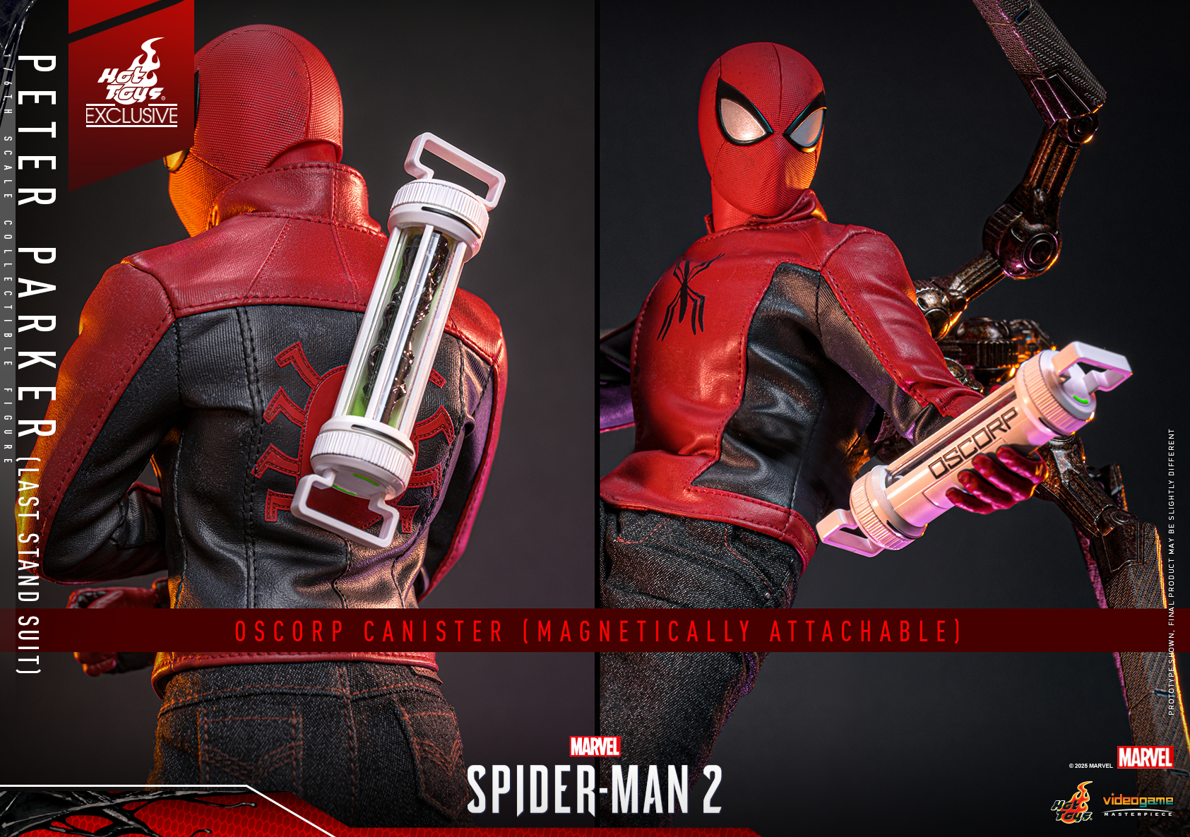 Hot Toys VGM71 Marvel's Spider-Man 2 - Peter Parker (Last Stand Suit) [Hot Toys Exclusive]