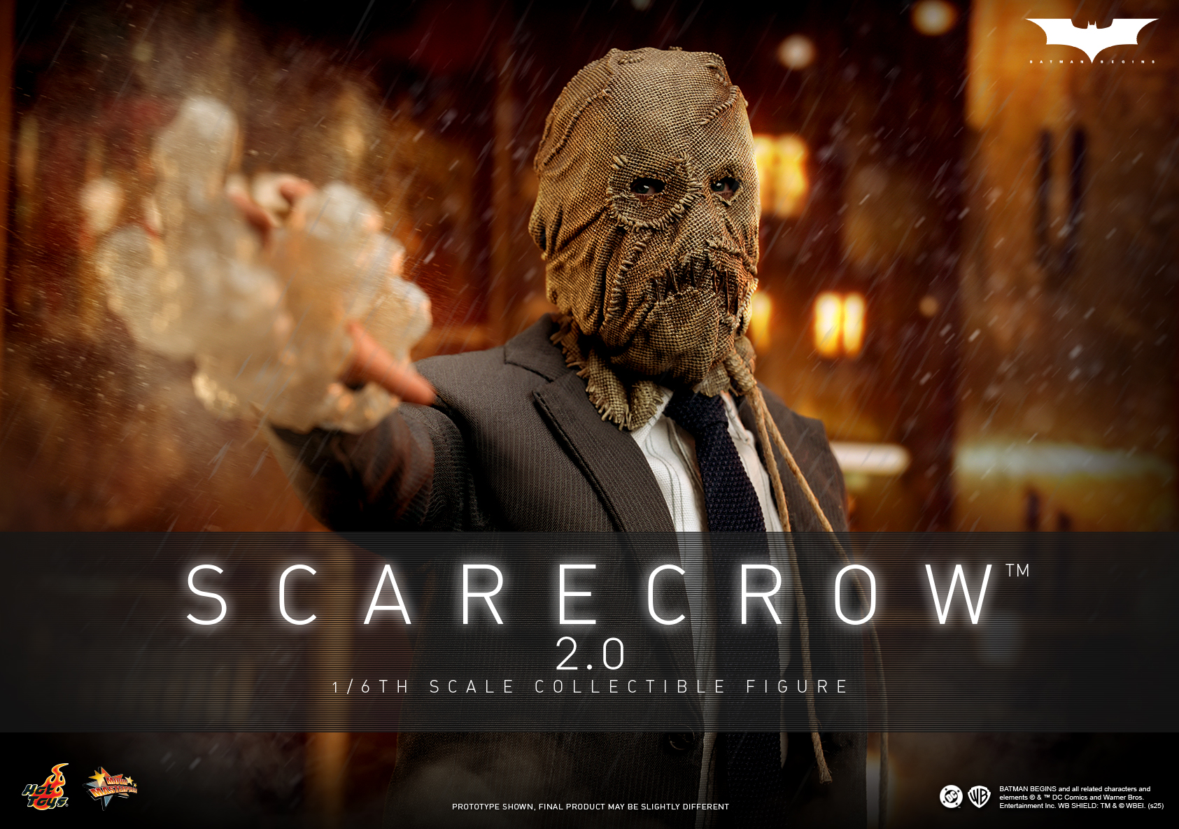 Hot Toys MMS801 Batman Begins - Scarecrow 2.0