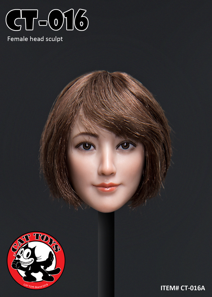 CAT TOYS CT-016HS Asian female headsculpt