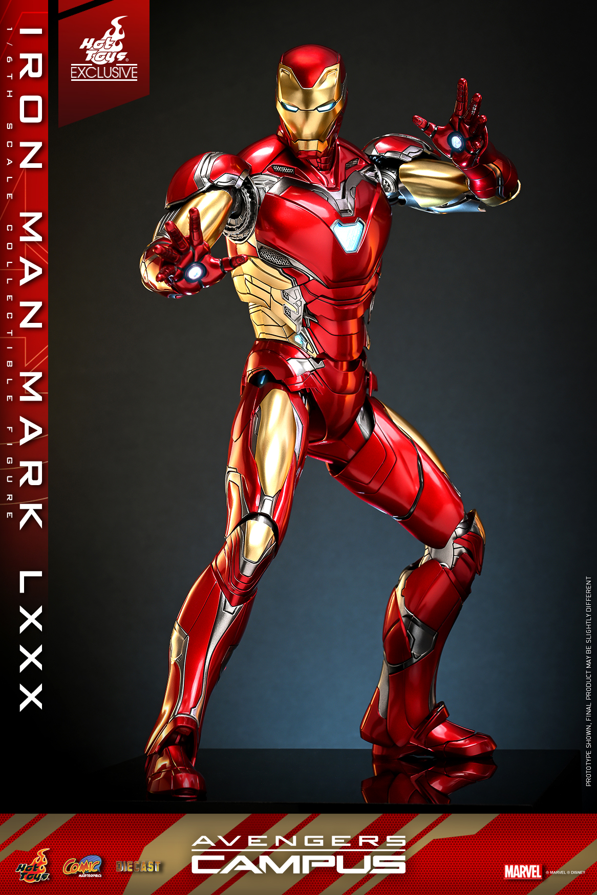 Hot Toys CMS018D60 1/6 Avengers Campus - Iron Man Mark LXXX [Hot Toys Exclusive]