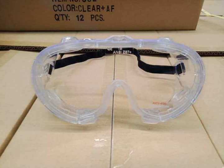 Goggle แว่นตากันลม กันเชื้อ กันสารเคมี !!! Anti fog