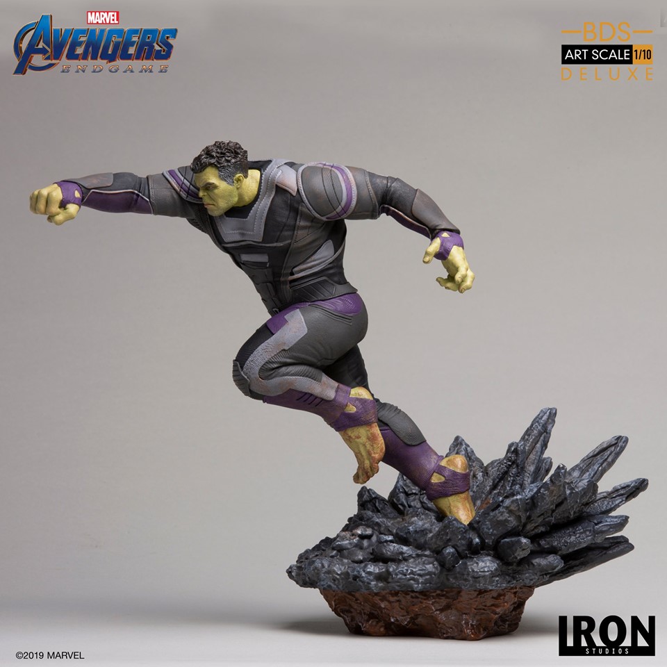 Iron Studios Deluxe BDS Art Scale 1/10 Avengers: Endgame - Hulk (แกะเช็คลงกล่องไม่โชว์)