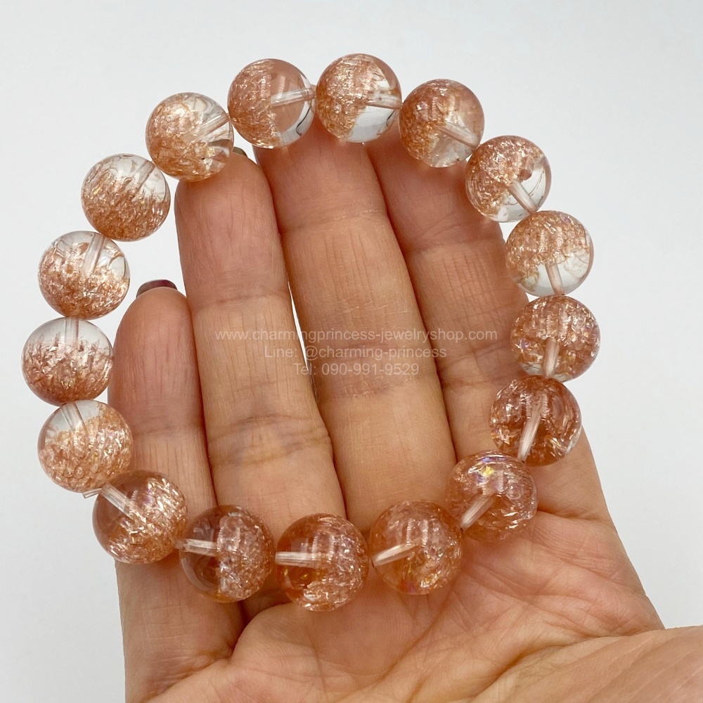 Tangerine Quartz แทนเจอรีนควอตซ์ 12 mm หินสำหรับการแสวงหาความสามารถใหม่ ๆ ที่จะเปลี่ยนแปลงบางส่วนของชีวิตของเรา