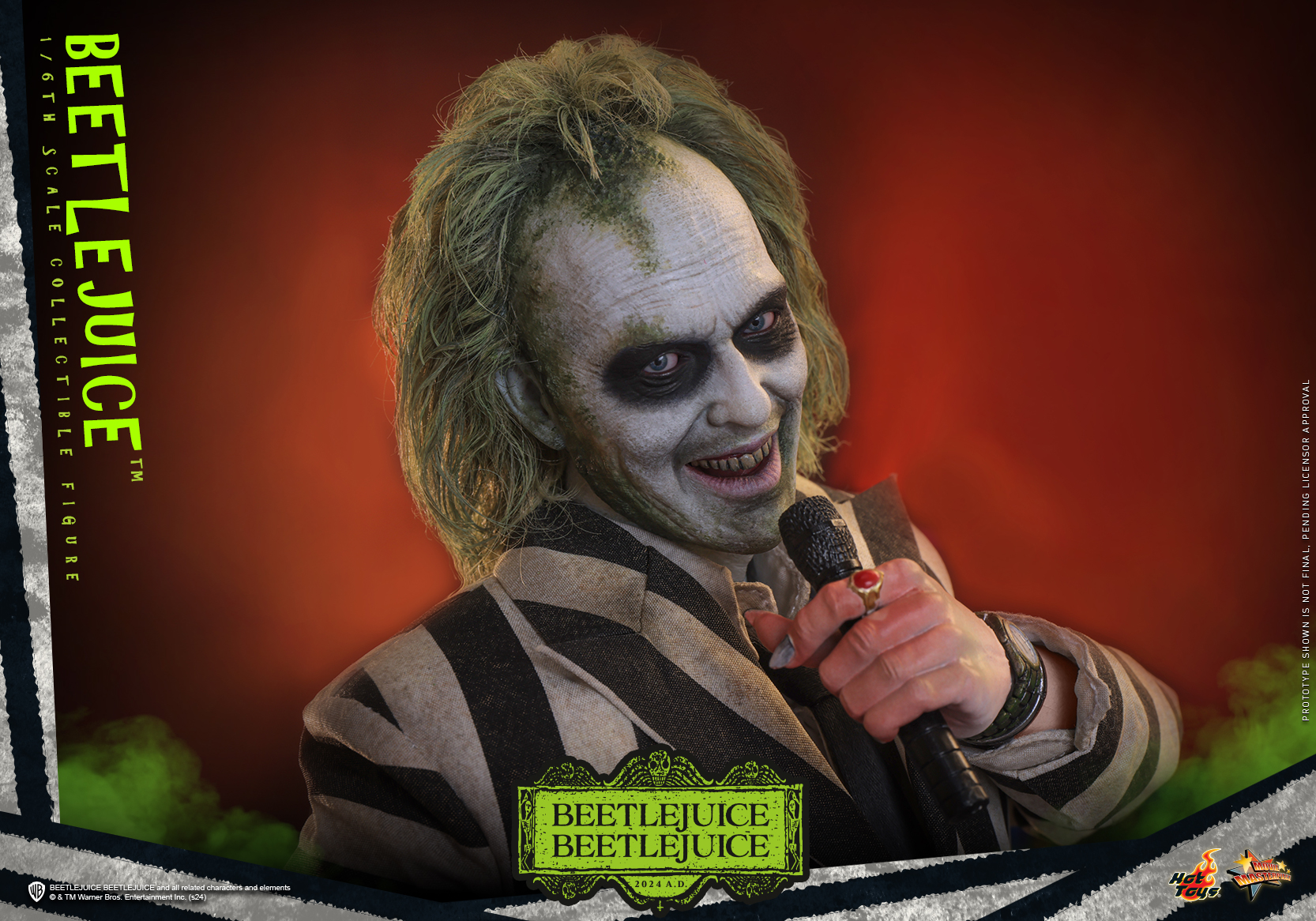 Hot Toys MMS767 Beetlejuice Beetlejuice - Beetlejuice