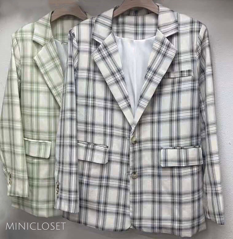 Blazer เบลเซอร์ลายสก๊อต