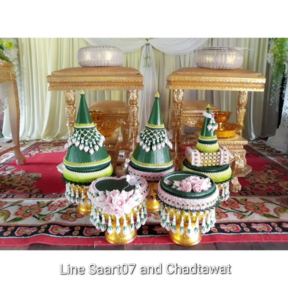 Backdrop สำหรับรดน้ำสังข์