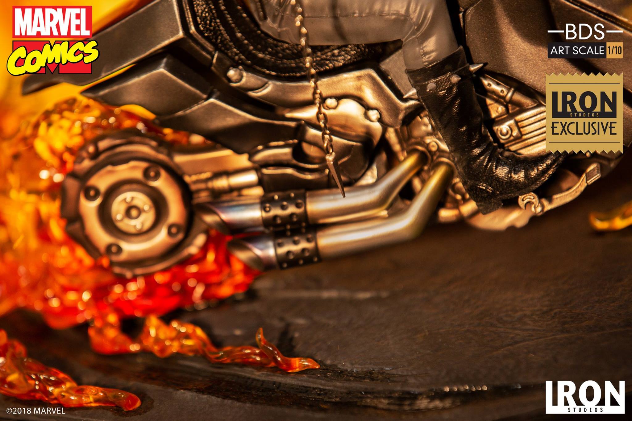 Iron Studios BDS Art Scale 1/10 Marvel Comics Series 5 - Ghost Rider (EX)