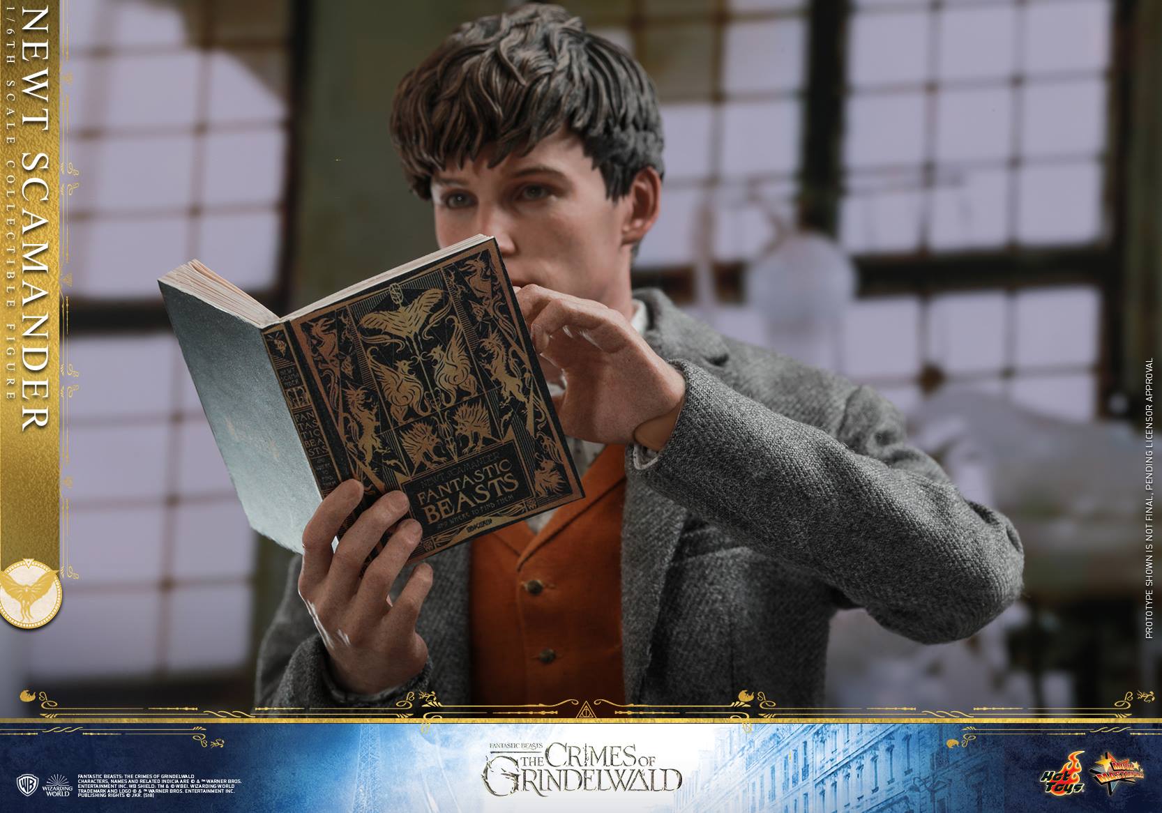 Hot Toys MMS512B FANTASTIC BEASTS: THE CRIMES OF GRINDELWALD - NEWT SCAMANDER (SE)