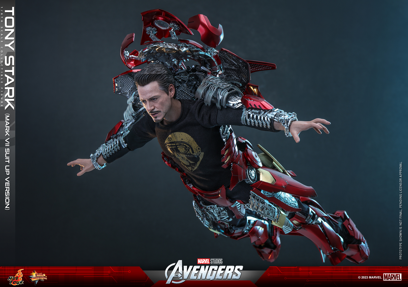 Hot Toys MMS718 1/6 The Avengers - Tony Stark (Mark VII Suit up Version)