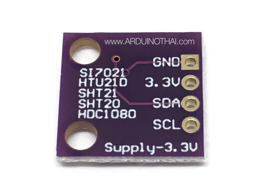 GY-213V HDC1080 Temperature and Humidity Module เซนเซอร์วัดอุณหภูมิและความชื้น สต็อกไทยส่งไว