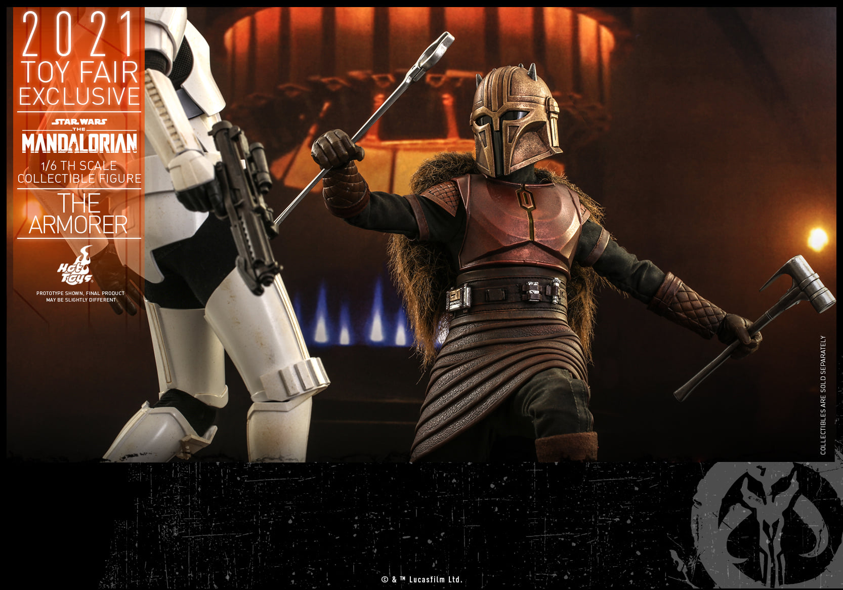 Hot Toys TMS044 1/6 Star Wars: The Mandalorian™ - The Armorer™ [Toy Fair Exclusive 2021]