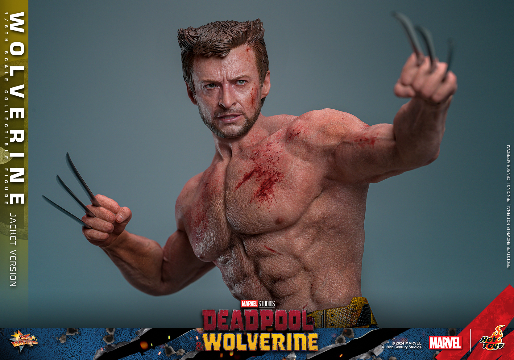 Hot Toys MMS756 Deadpool & Wolverine - Wolverine (Jacket Version)