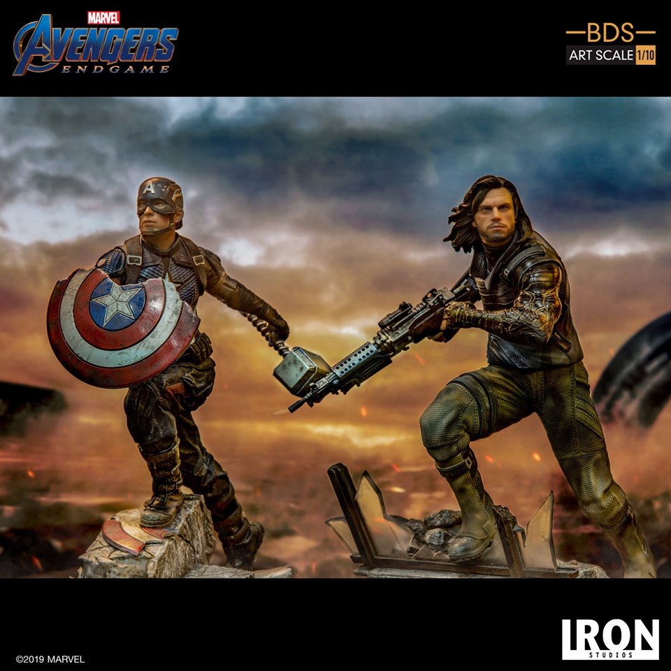 Iron Studios BDS Art Scale 1/10 Avengers: Endgame - Winter Soldier