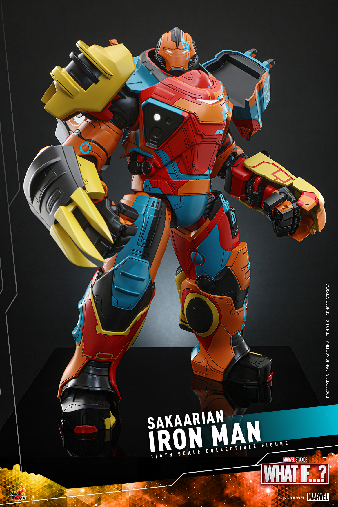 Hot Toys TMS122 1/6 What If...? - Sakaarian Iron Man
