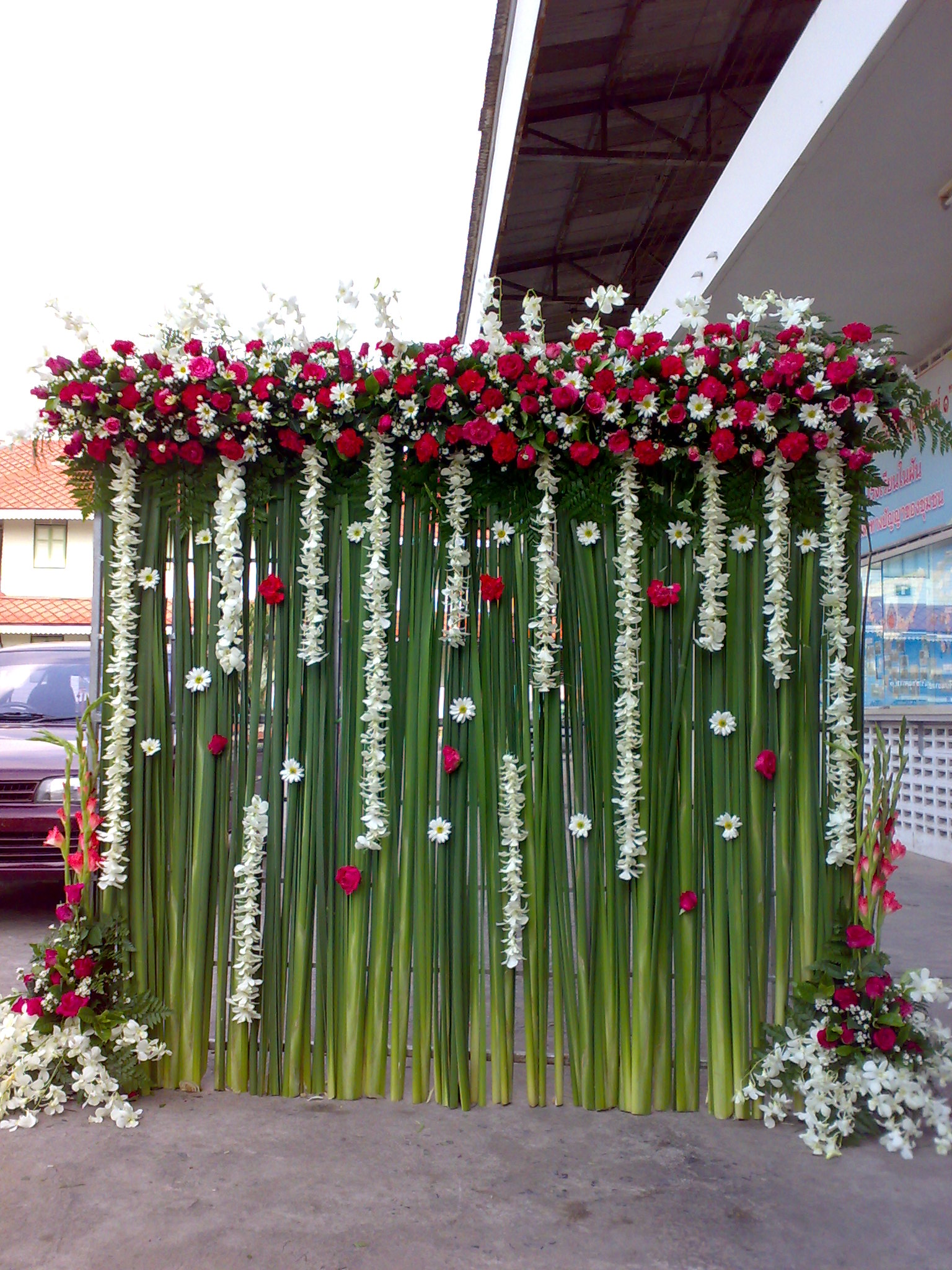 ซุ้มถ่ายรูป ธีมงาน ชมพู