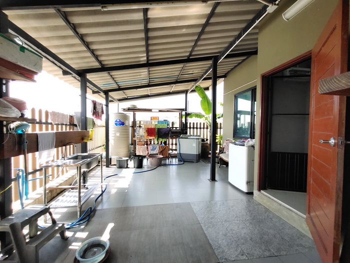 บ้านเดี่ยว บางบัวทอง 50 ตร.ว. ซ.ลำโพ 25 ใกล้สารสาสน์ฯบางบัวทอง ถ.กาญจนาภิเษก นนทบุรี บ้านใหม่-สวย สไตล์โมเดิร์น ทำเลดี