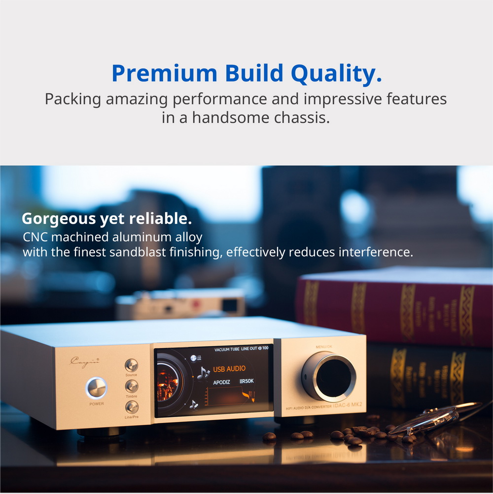 ขาย Cayin iDAC-6 MK2 DAC หลอดแก้วสุญญากาศ ประกันศูนย์ไทย