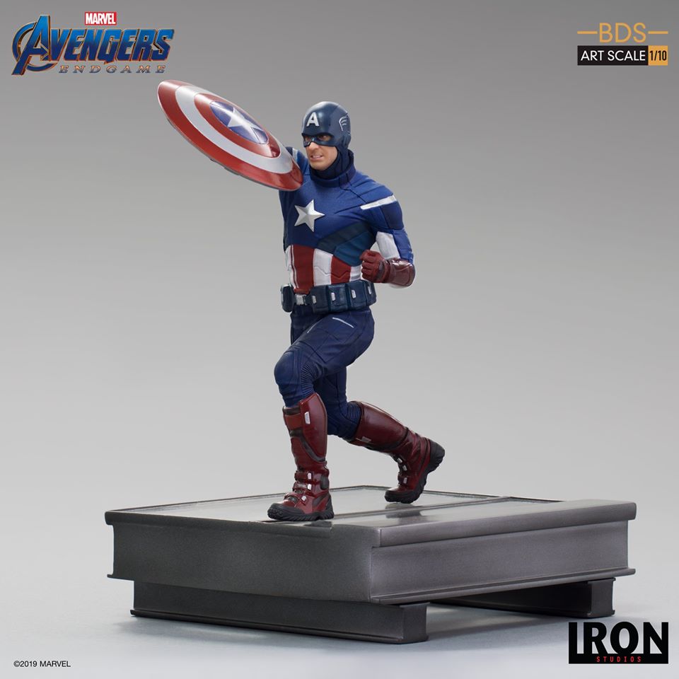 Iron Studios BDS Art Scale 1/10 Avengers: Endgame - Captain America 2012 (16F)