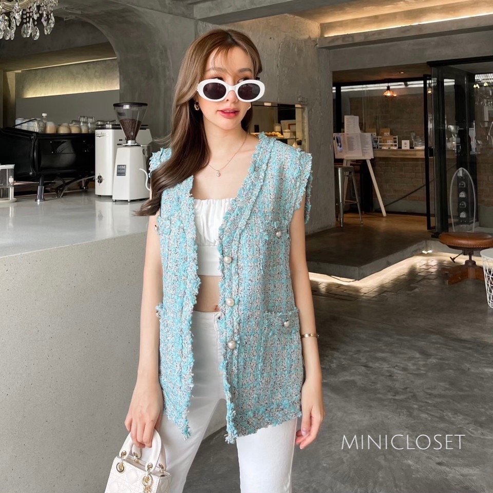 เสื้อคลุมทวีต เสื้อคลุมแขนกุด