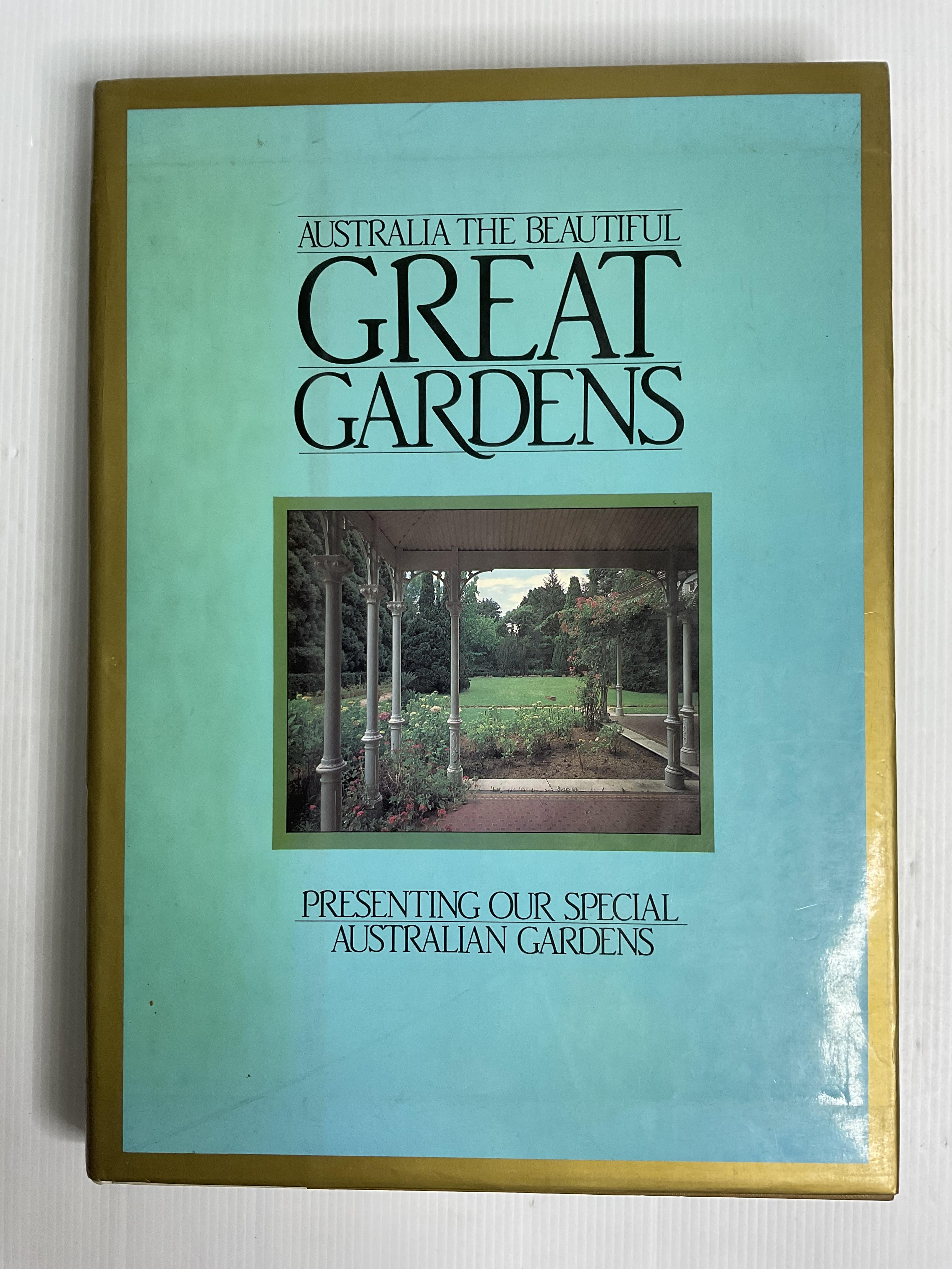 Australia The Beautiful Great Gardens Multiple Authors 1983 90-99% Hardcover