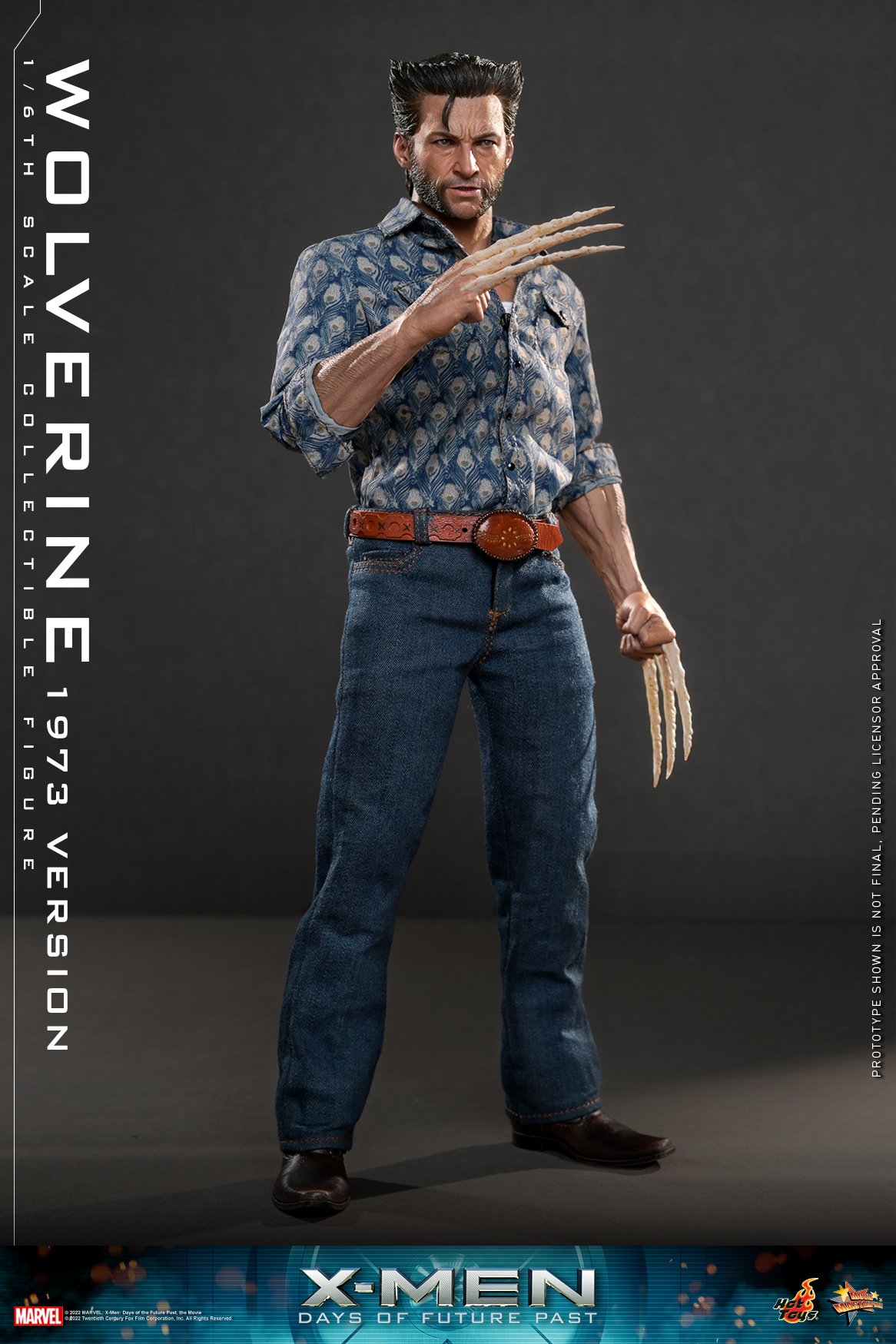 Hot Toys MMS659B 1/6 X-Men: Days of Future Past - Wolverine 1973 Version [Special Edition Bonus]