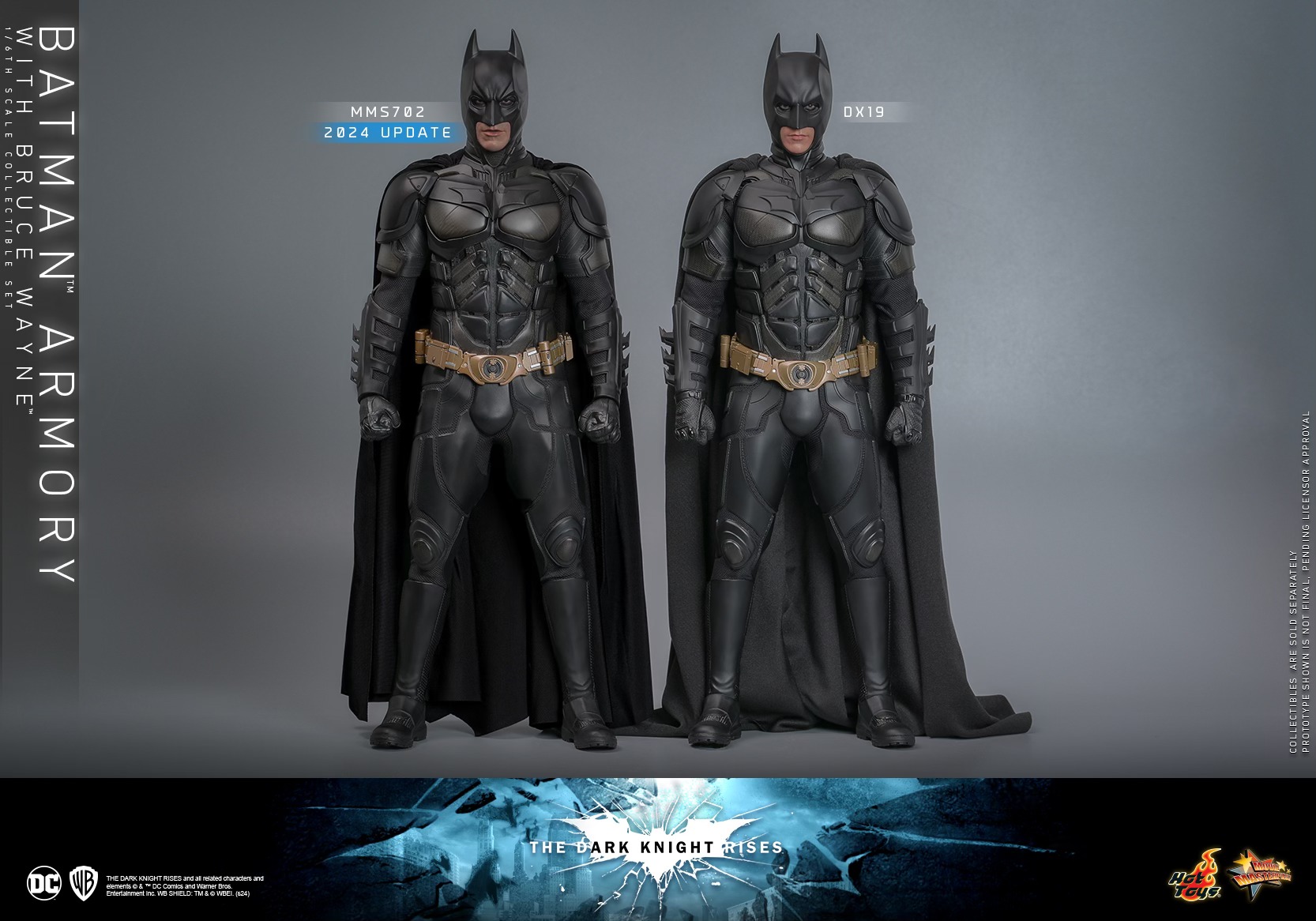 Hot Toys MMS702 1/6 The Dark Knight Rises - Batman Armory with Bruce Wayne
