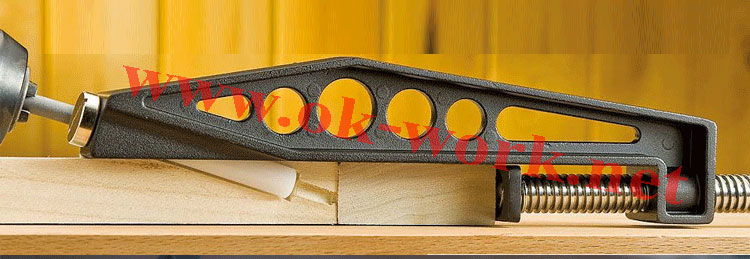 G05 จิ๊กเจาะเอียง อลูมิเนียม แบบเดี่ยว สำหรับงานประกอบไม้ เฟอนิเจอร์