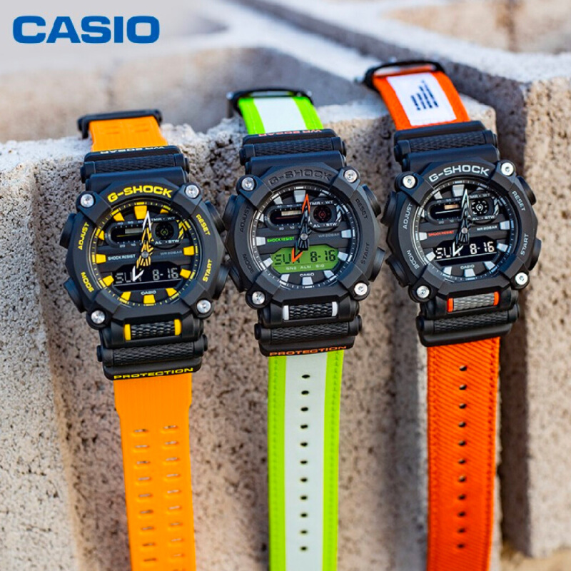 นาฬิกาข้อมือ Casio G-shock สองระบบ Analog-Digital รุ่น GA-900 GA-900A GA-900A-1A9 GA-900A-1A9