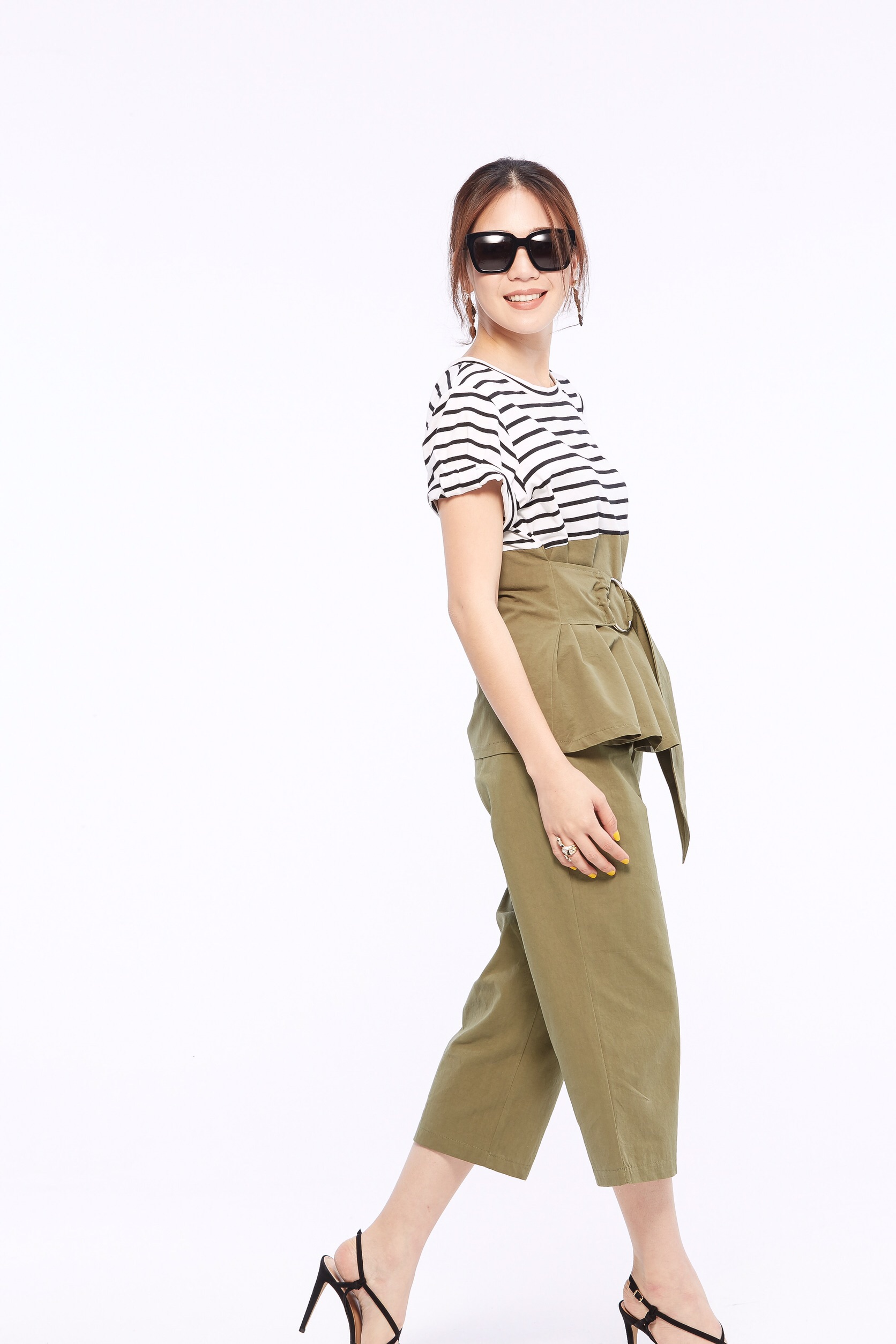 ชุดเซ็ท2ชิ้น ชุดเซ็ทผู้หญิง ชุดเสื้อ+กางเกงขายาว เข้าเซตสวยๆชิคๆ