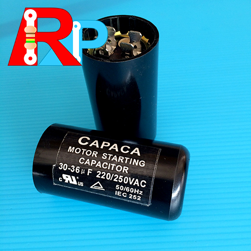 คาปา สตาร์ท 30-36uF 220/250vAC