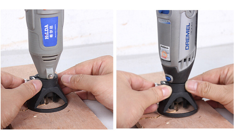 AD11 ตัวแปลงเครื่องเจียรสายอ่อน/เครื่องเจียร Dremel/ ให้เป็นทริมเมอร์ +ชุดดอกสว่าน + ดอกเจียรไม้