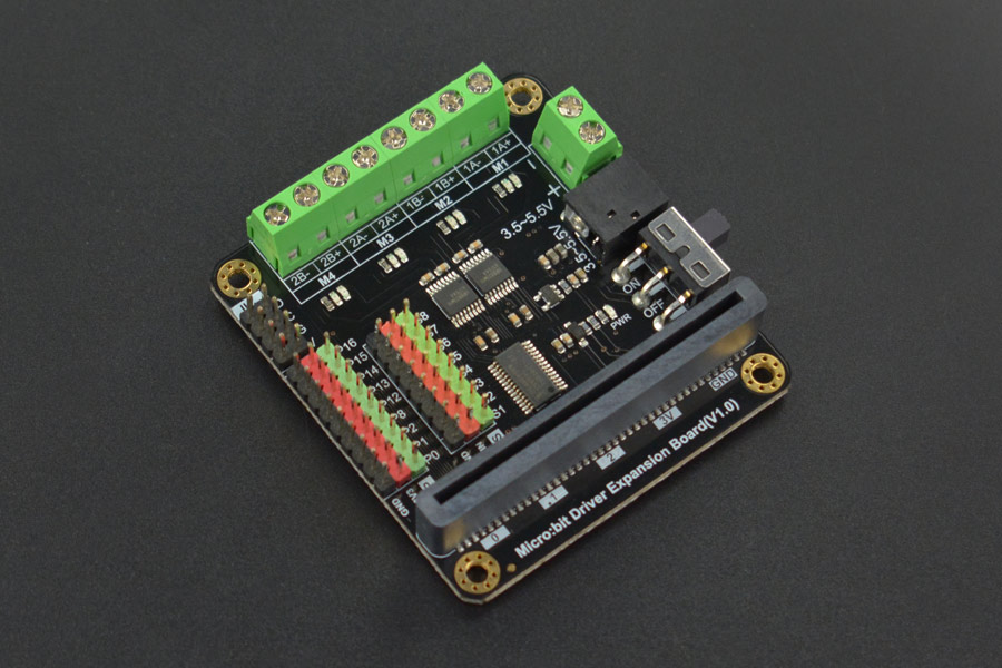 micro:Driver - Driver Expansion Board for micro:bit / UNIHIKER (แท้จาก DFRobot)