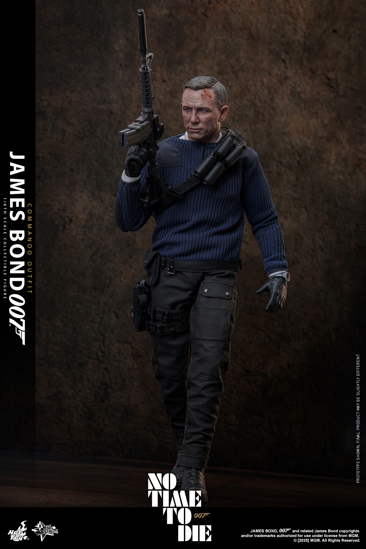 Hot Toys MMS804 No Time To Die - James Bond (Commando Outfit)