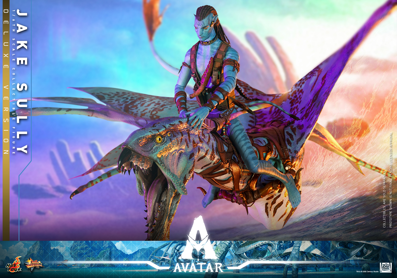 Hot Toys MMS684 1/6 Avatar : The Way of Water - Jake Sully (Deluxe Version)