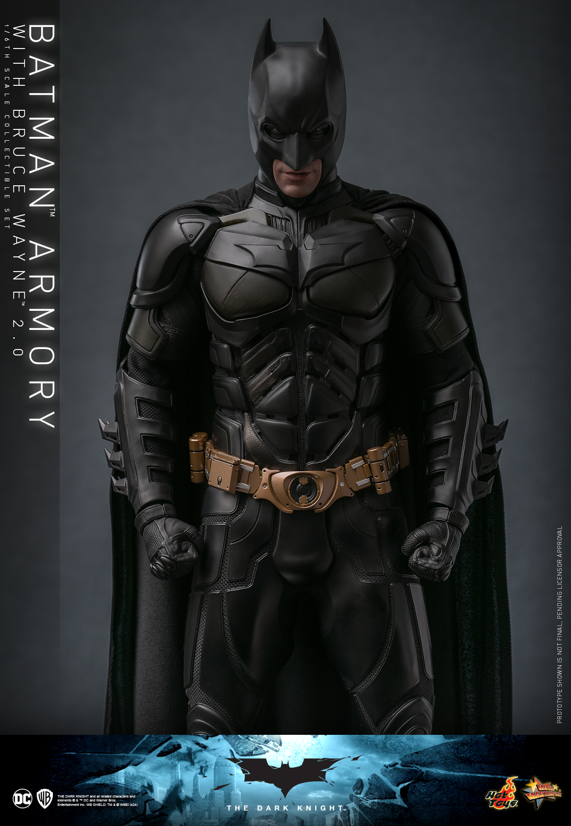 Hot Toys MMS750 The Dark Knight - Batman Armory with Bruce Wayne (2.0)