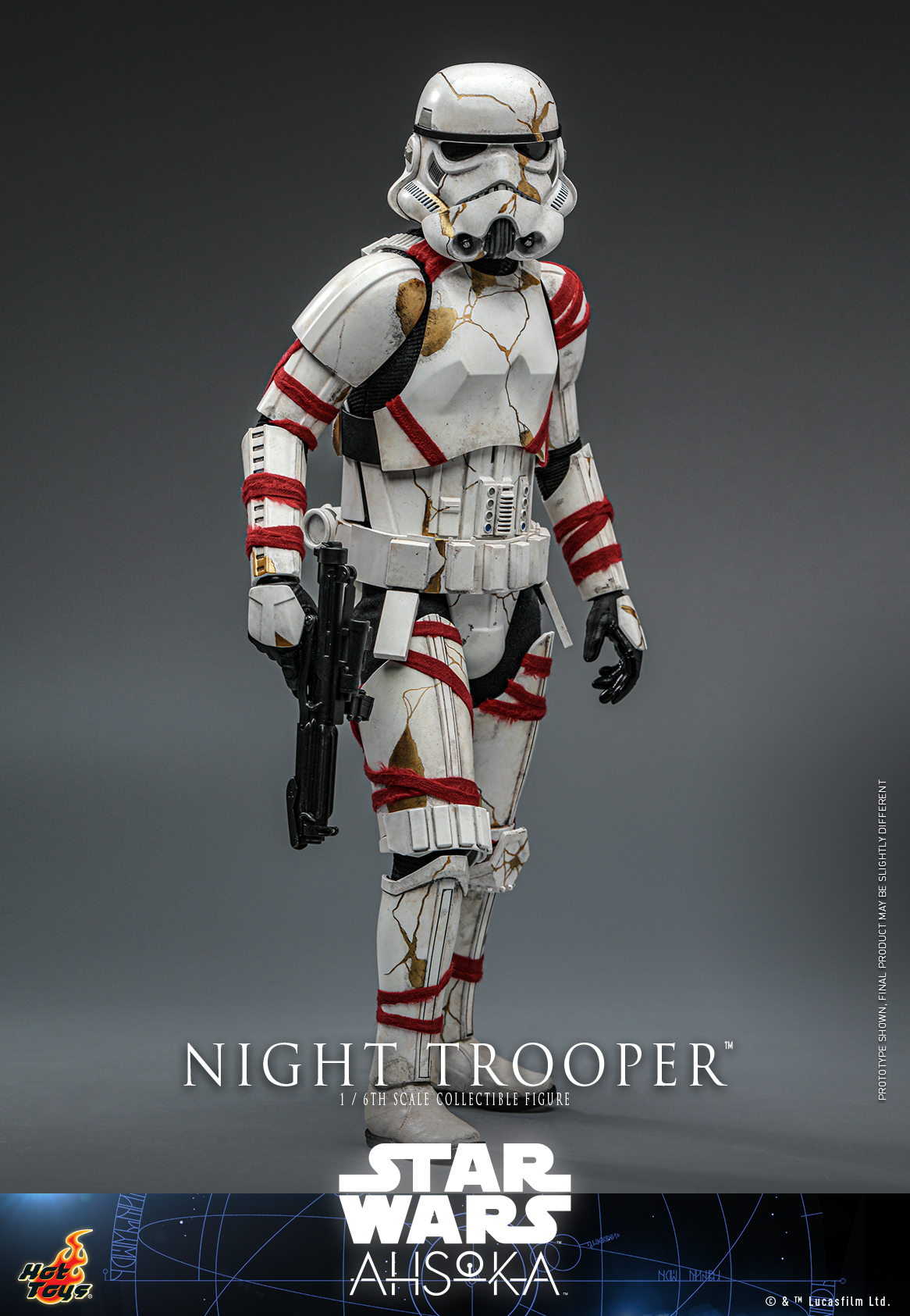 Hot Toys TMS121 1/6 Star Wars: Ahsoka™ - Night Trooper™