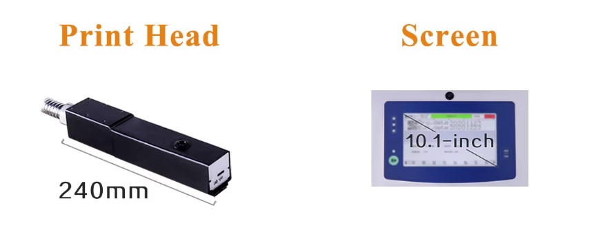 เครื่องพิมพ์วันที่ผลิตงานอุตสาหกรรม (CIJ) CODPAD S1000