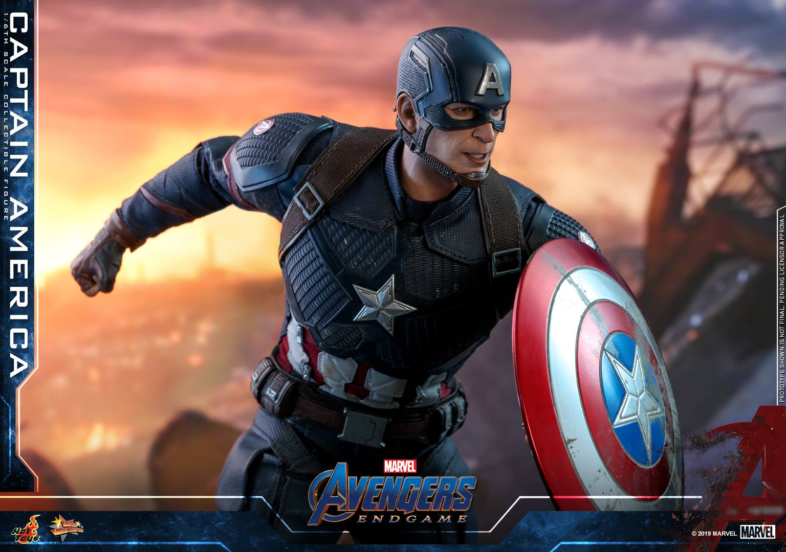Hot Toys MMS536 Avengers: Endgame - Captain America