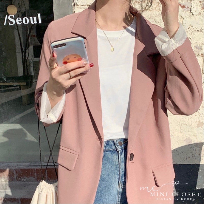 เบลเซอร์สูทสไตล์เกาหลี เสื้ออก42 นิ้ว