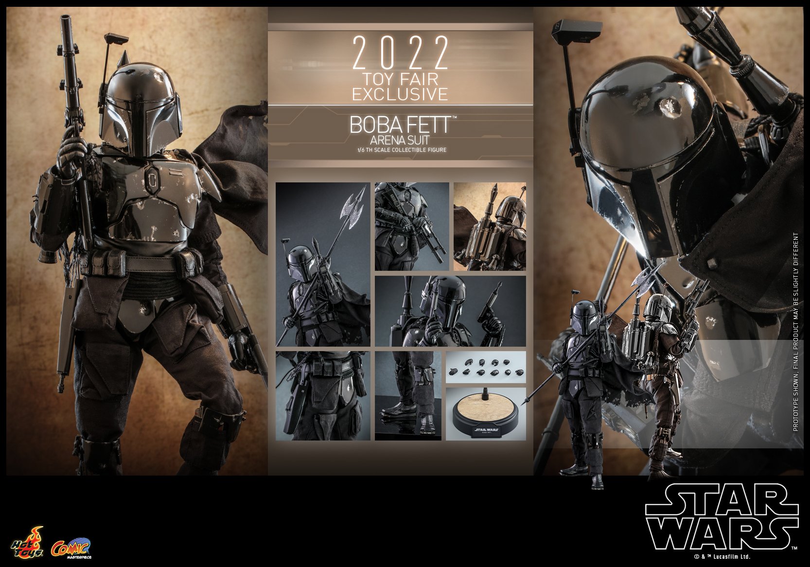 Hot Toys CMS011 1/6 Star Wars - Boba Fett (Arena Suit) [Toy Fair exclusive]