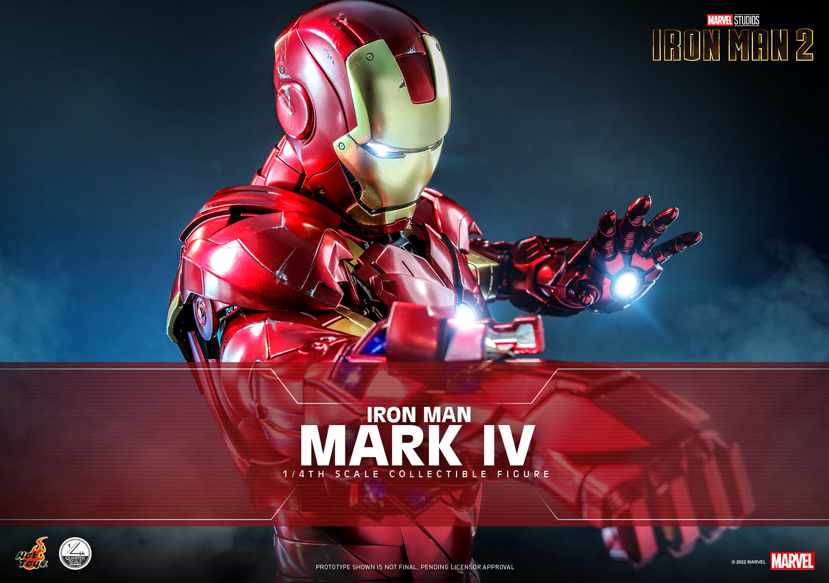 Hot Toys QS020 1/4 Iron Man 2 - Iron Man Mark IV